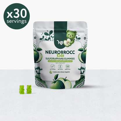 NeuroBrocc - Green Apple-Flavored Vegan Gummies
