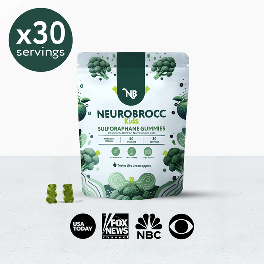 NeuroBrocc - Green Apple-Flavored Vegan Gummies